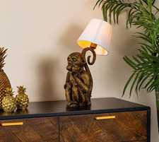  Monkey Table Lamp (43cm x