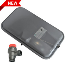 Ideal Morco GB24 GB30 Boiler Expansion Vessel (8L) + PRV- MPN 177601