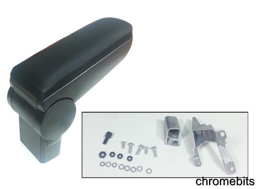 Black armrest arm rest - black,