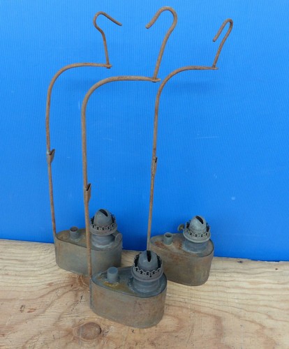 Lot old oil lamps hang - lot, to