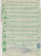 Cheques (B02) used -1940's-