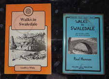 Walks in Swaledale. 2 books of walking hiking routes. Paul Hannon. Geoff  White