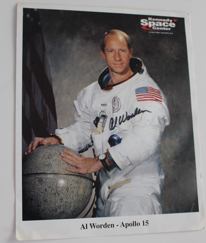 Alfred worden hand signed - worden,