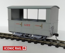 Glyn Valley Tramway 7mm Narrow Gauge Coach NG7/O16.5 Injection Moulded kit