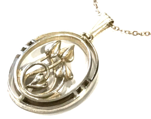 Vintage silver ola gorie - ola,