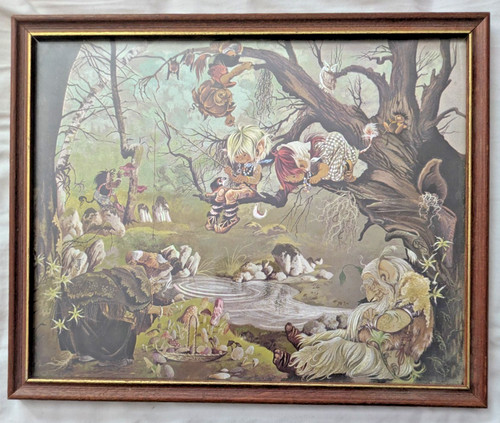 Vintage framed dufex - framed,