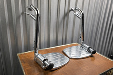 Chrome Swing-Away Footrests