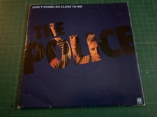 The Police- Don't stand so close to me 7" original poster in poly sleeve nm copy