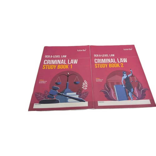 Tutor2u ocr criminal law - ocr, study
