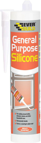 Everbuild clear silicone - clear,