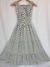 Womens Elasticated Bardot Off Shoulder Polka Dot Summer Ladies Long Maxi Dress