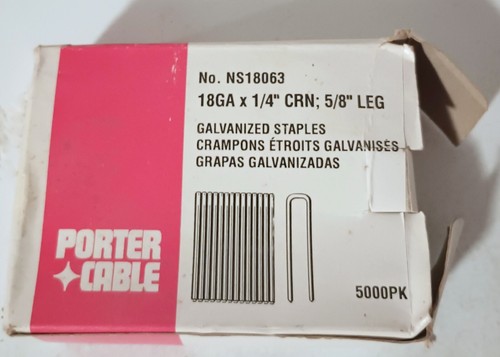 New porter cable staples - new,