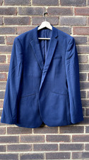 Mens Navy Blue Blazer Jacket