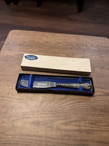 Vintage boxed butter knife - vintage,