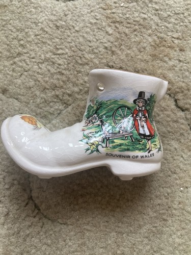 Souvenir wales china boot - wales,
