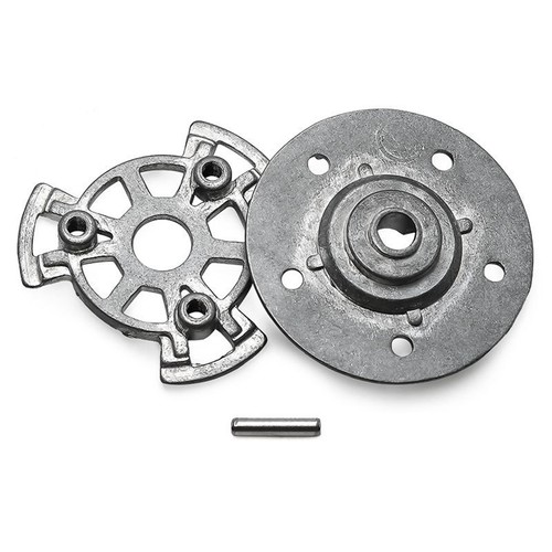 Slipper pressure plate and hub - plate,