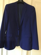 mens suit from Burton royal blue