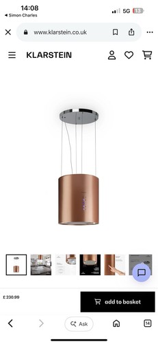 Cooker hood island - hood,