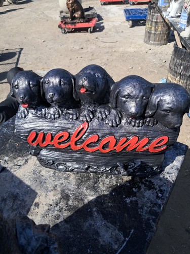 Dog welcome mold latex - mold, and