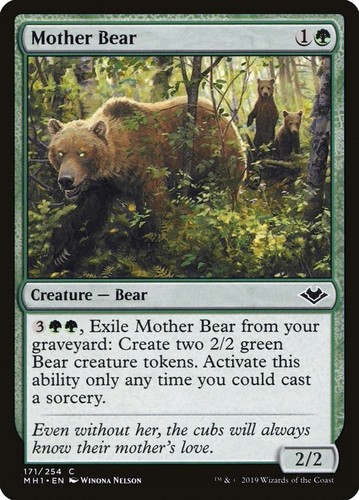 Mother bear modern horizons - mother,