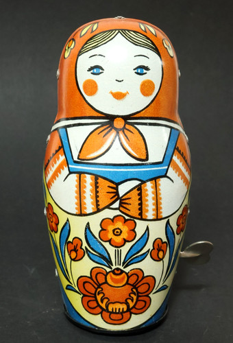 Vintage antique russian tin - antique,