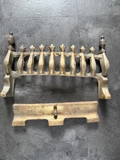 Vintage Solid Brass Fire Grate