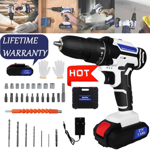 21v cordless drill set - 21v,