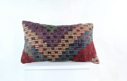 Kilim pillow cover - pillow, 12x20