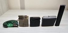 5 Vintage Gas Lighters for Collection Old Collectible Gas Lighter Vintage Lot17