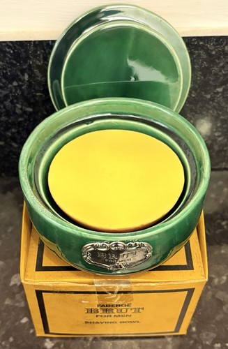 Fabergé brut shaving soap - fabergé,