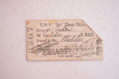 Train ticket gwr - swindon,