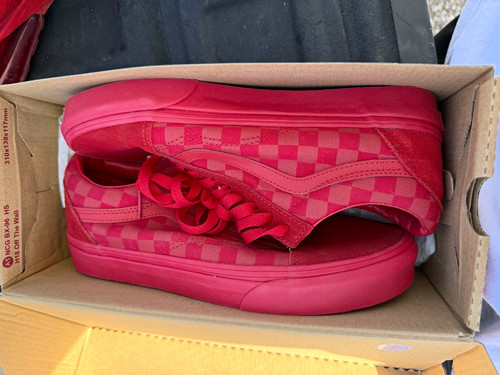 Vans old skool mono red - vans,