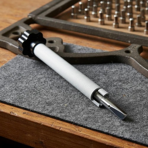 Piano string winder metal - string,