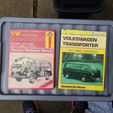 2 Vintage VW Transporter