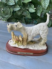 FIGURINE DOG WELSH TERRIER ON