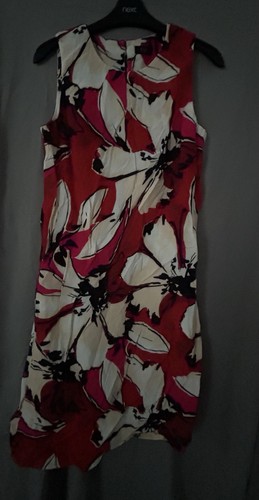 Red and white - white, floral