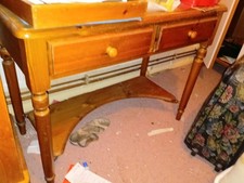 Wide Dressing Table - Wooden