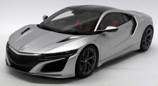 Kyosho 1/18 Scale Resin - KSR18023S Honda NSX Silver