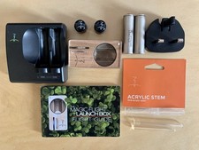 Rare Magic Flight Launch Box Original Charger Glass Wood in Tin Black Case