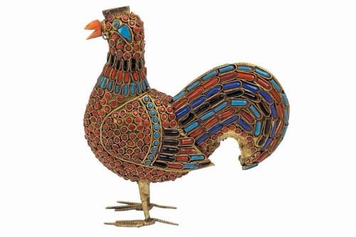 Tibetan napelese gilt brass - tibetan, /