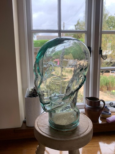 1970 glass head - glass,
