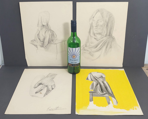 Lot original drawings - of,