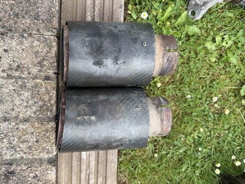 Scorpion carbon exhaust tips - carbon,