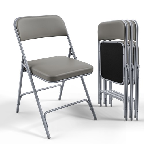 Folding chairs with thick - folding,