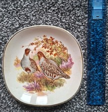 Vintage plate, Weatherby Hanley Royal Falcon Ware bird design