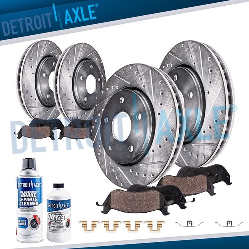 345mm front 330mm rear - 345mm, drilled