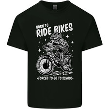 Born to Ride Motocross MotoX Dirt Bike Mens Cotton T-Shirt Tee Top