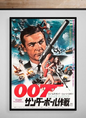 Thunderball 1965 poster - thunderball, 007
