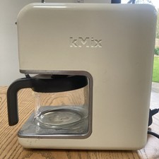 Kenwood K Mix Filter Coffee Maker 3 Cup Reusable Filter Cream & Chrome *COLLECT*