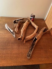 Driftwood  x6 special  rare  HOLL.OW logs of bogwood  ,  vivarium
